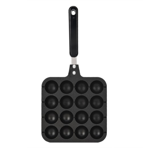 Household Hong Kong-Style Egg Waffle Pan Commercial Portable Gas Round Egg Waffle Machine Cake Cake Non-Stick Bakeware Baking Mold