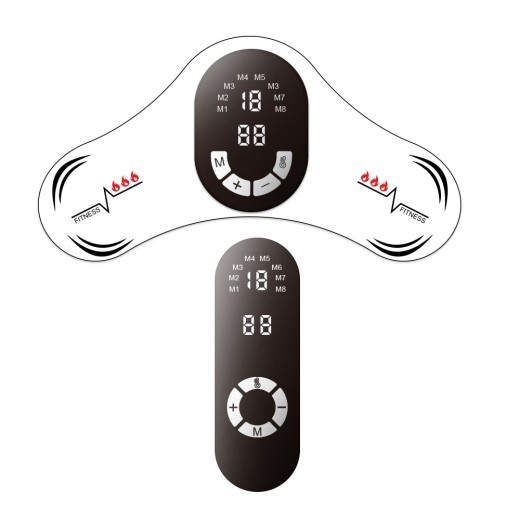 EMS Massage Pad Micro-current Intelligent Remote Control Heating Massage Instrument