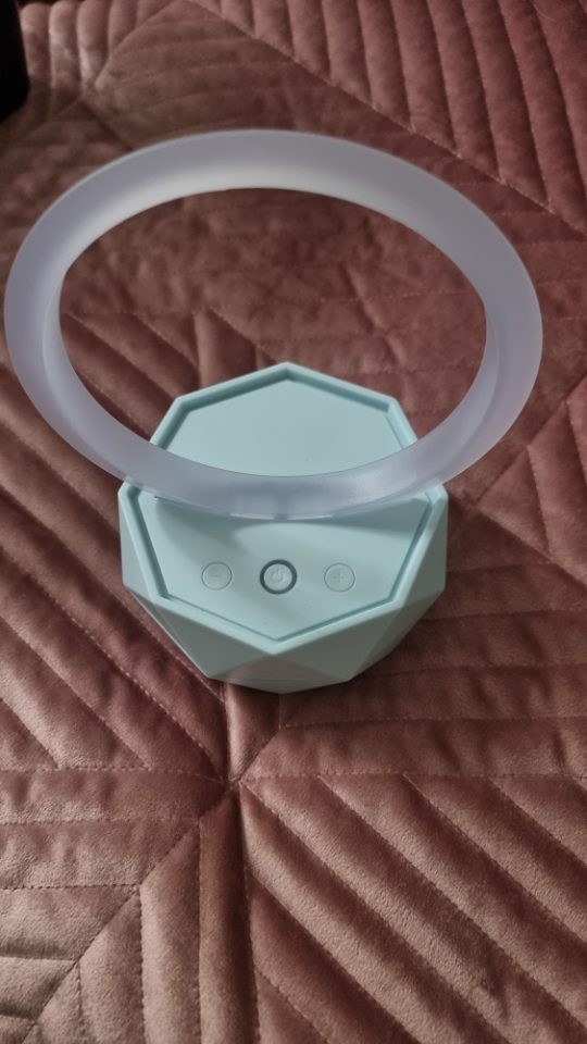 Portable bluetooth speaker with light night light LED wireless speaker