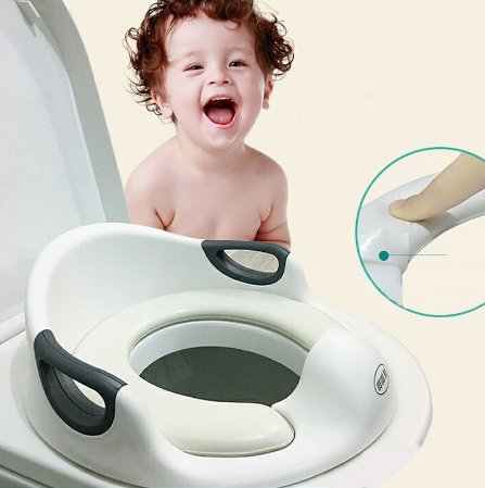 Children's toilet with armrests