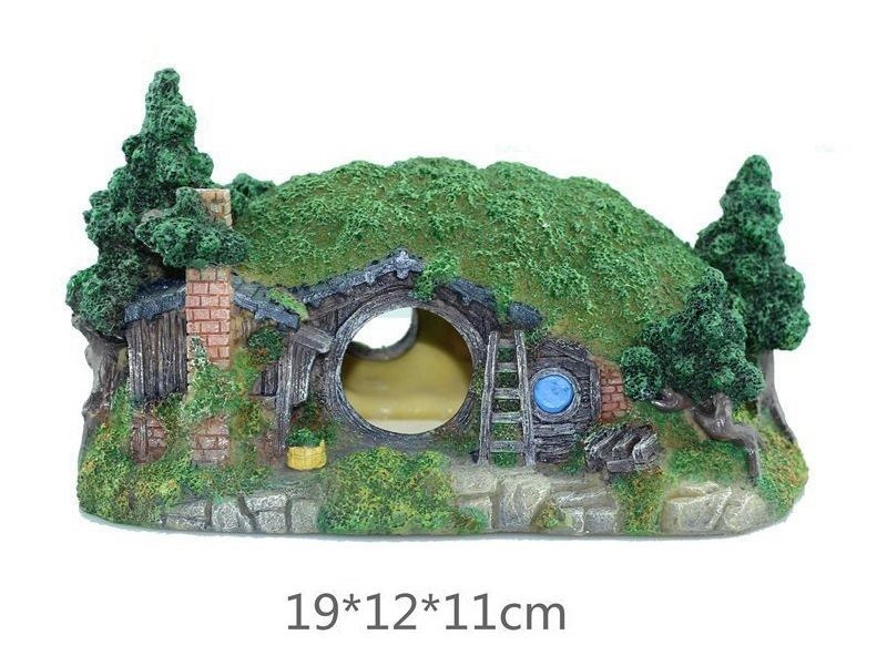 Fish Tank Decoration / Aquarium Ornament, House (Small)