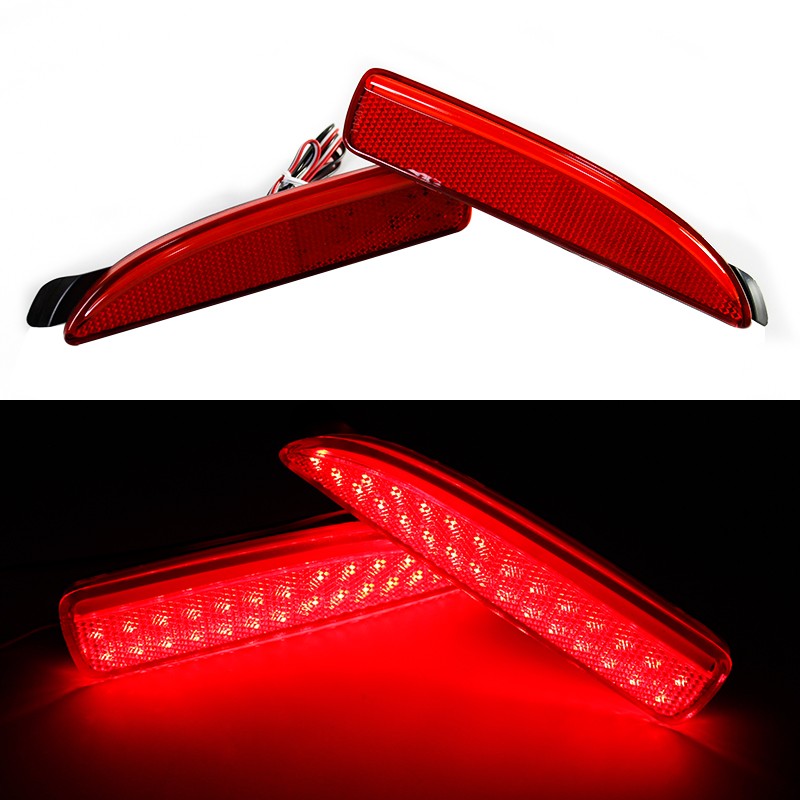 LED flashing rear bumper light