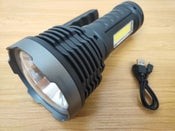 Rechargeable LED Torch Brightness Long-rang LED Flashlight