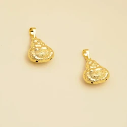 Plating 24K real gold Buddha pendant