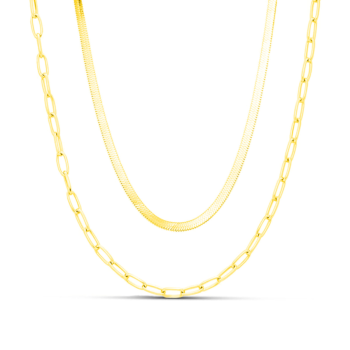 Simple Clip Chain Fashion Multi-layer