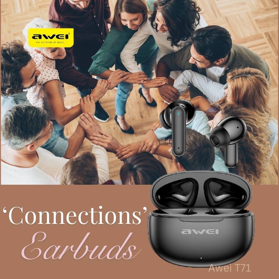 Wireless Earbuds + Charging Case - Bluetooth - 6 Hours Playback!!!