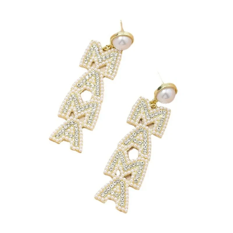MAMA Mother's Day Creative Letters Alloy Ornament