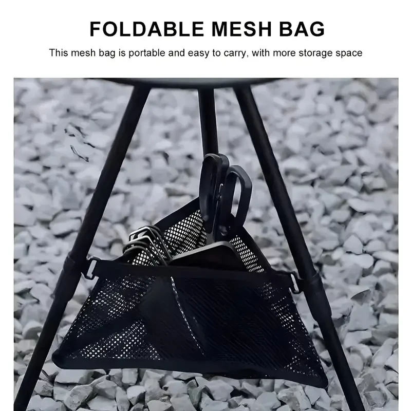 Portable Aluminum Alloy Folding Table with Adjustable Height