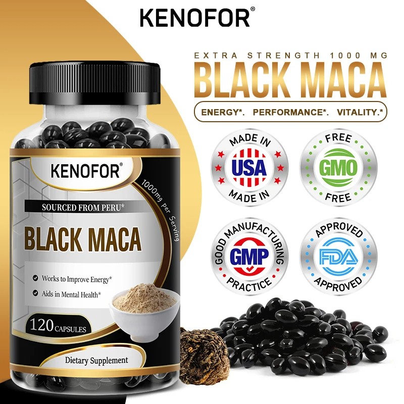 Best Maca for Men and Women Relieves Fatigue, Anxiety, Increases Energy, Improves Stamina