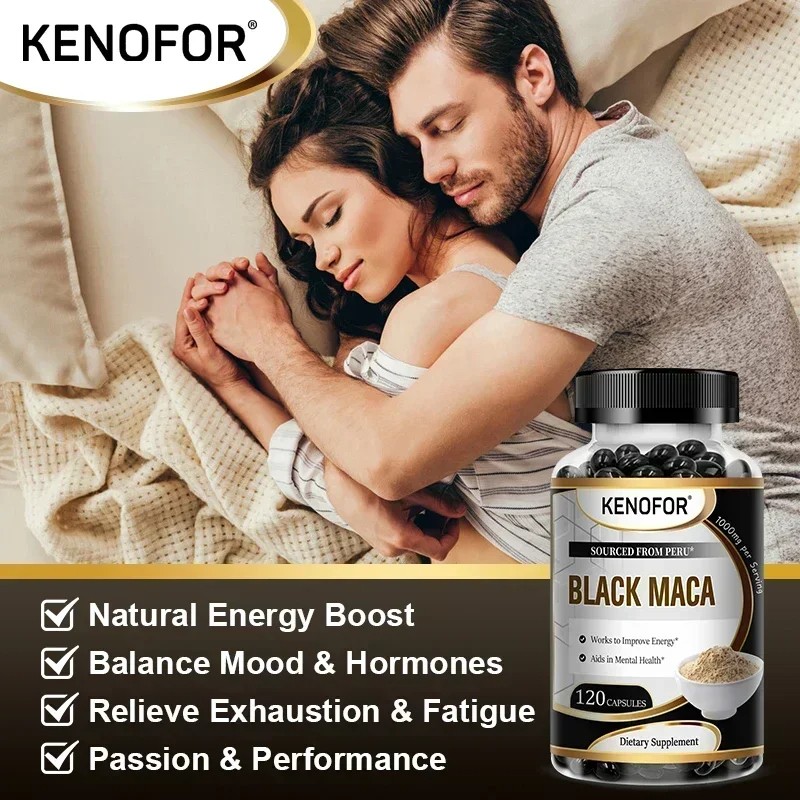 Best Maca for Men and Women Relieves Fatigue, Anxiety, Increases Energy, Improves Stamina