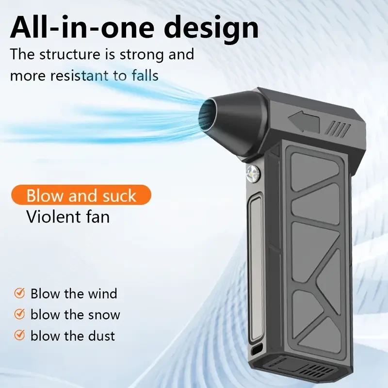 High-Speed Turbo Handheld Fan