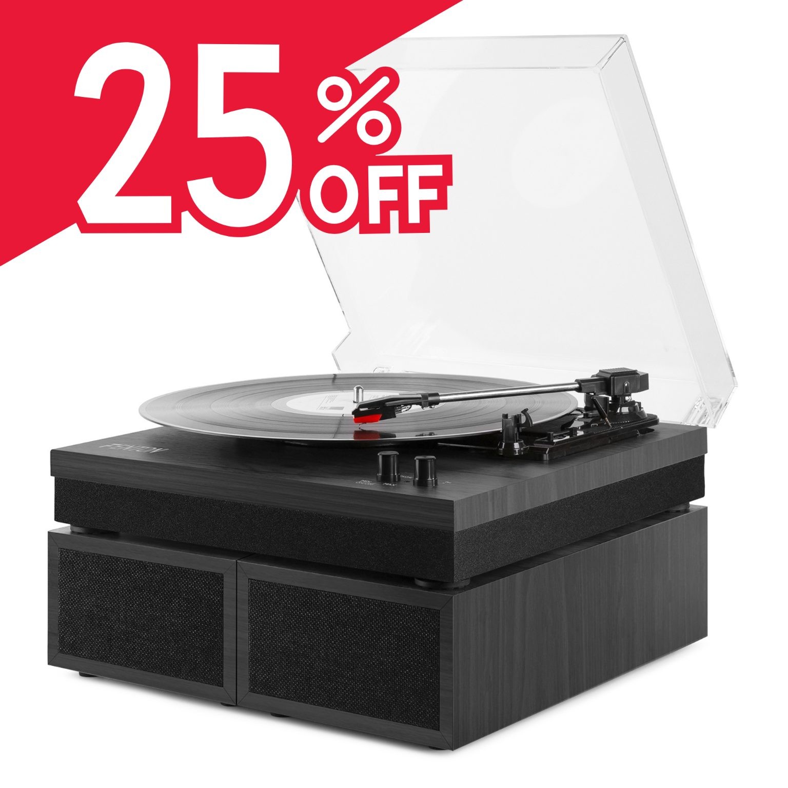 Vinyl Record Player Complete with speakers