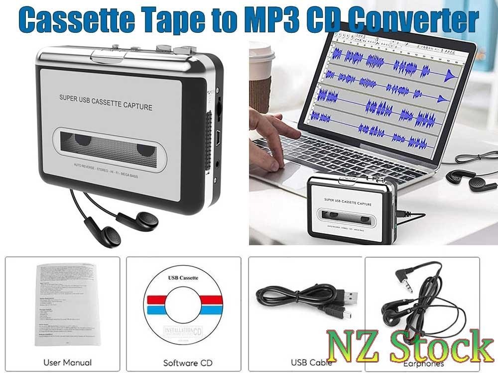 Cassette to MP3 Converter USB Cassette Player Sale - Sale Sale Deal