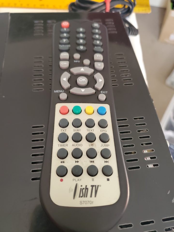 DECEMBER SPECIAL DISH TV S7070r FREEVIEW& extra Remote Control