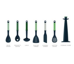 6 Piece Utensil Carousel - Sage  - Joseph Joseph