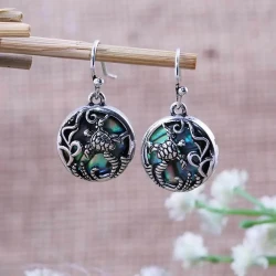 Creative Beach Women's Colorful Shell Earrings