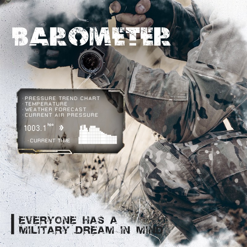 NORTH EDGE APACHE-46 Mens Digital Outdoor Sports Watch