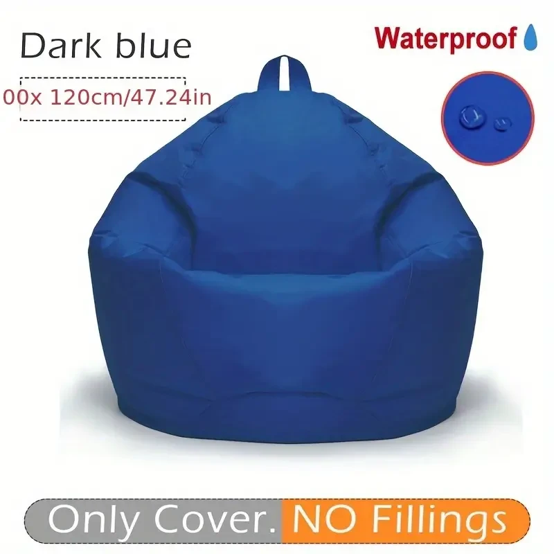 Bean Bag Chair Cover Sofa Cushion Outdoor Waterproof