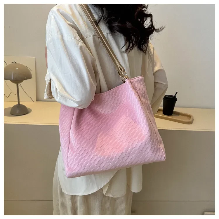 Casual Large Capacity Shoulder Bags Women Fashion Shopping Handbag