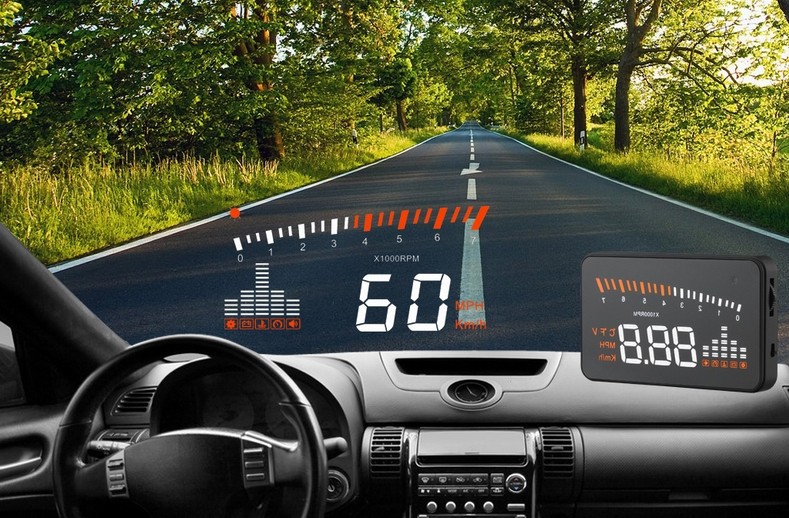 Head-up Display Automotive Universal High-definition Speed Digital Projector