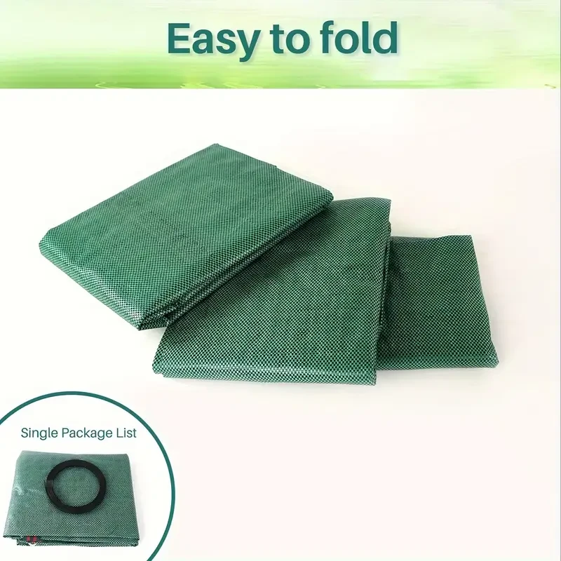 2-Pack Garden Waste Bag Leaf Bags Reusable Heavy Duty Waste Bags