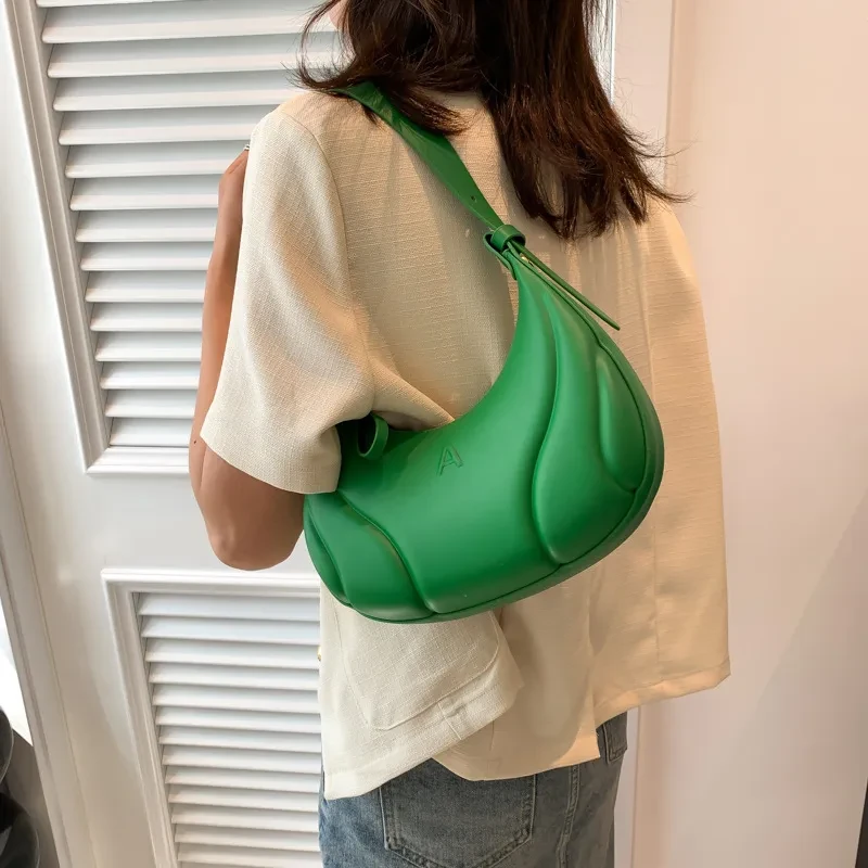 Fashion Simple Shoulder Bag Casual Trend Underarm Bag