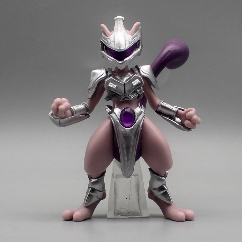 11cm Pokmon Mewtwo in Steel Armor Action Figure