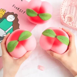 Peach slow rebound toy