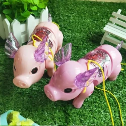 Glowing toy pig
