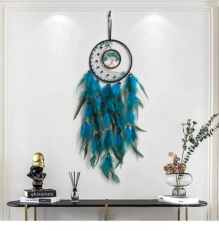 Lucky Tree Feather Home Decoration Dreamcatcher