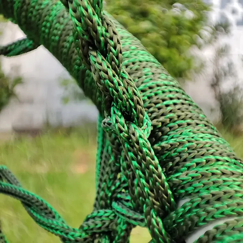 Luxurious Nordic-Style Macrame Hammock Chair - Handmade Rope with Steel Frame, Perfect for Indoor & Outdoor Comfort
