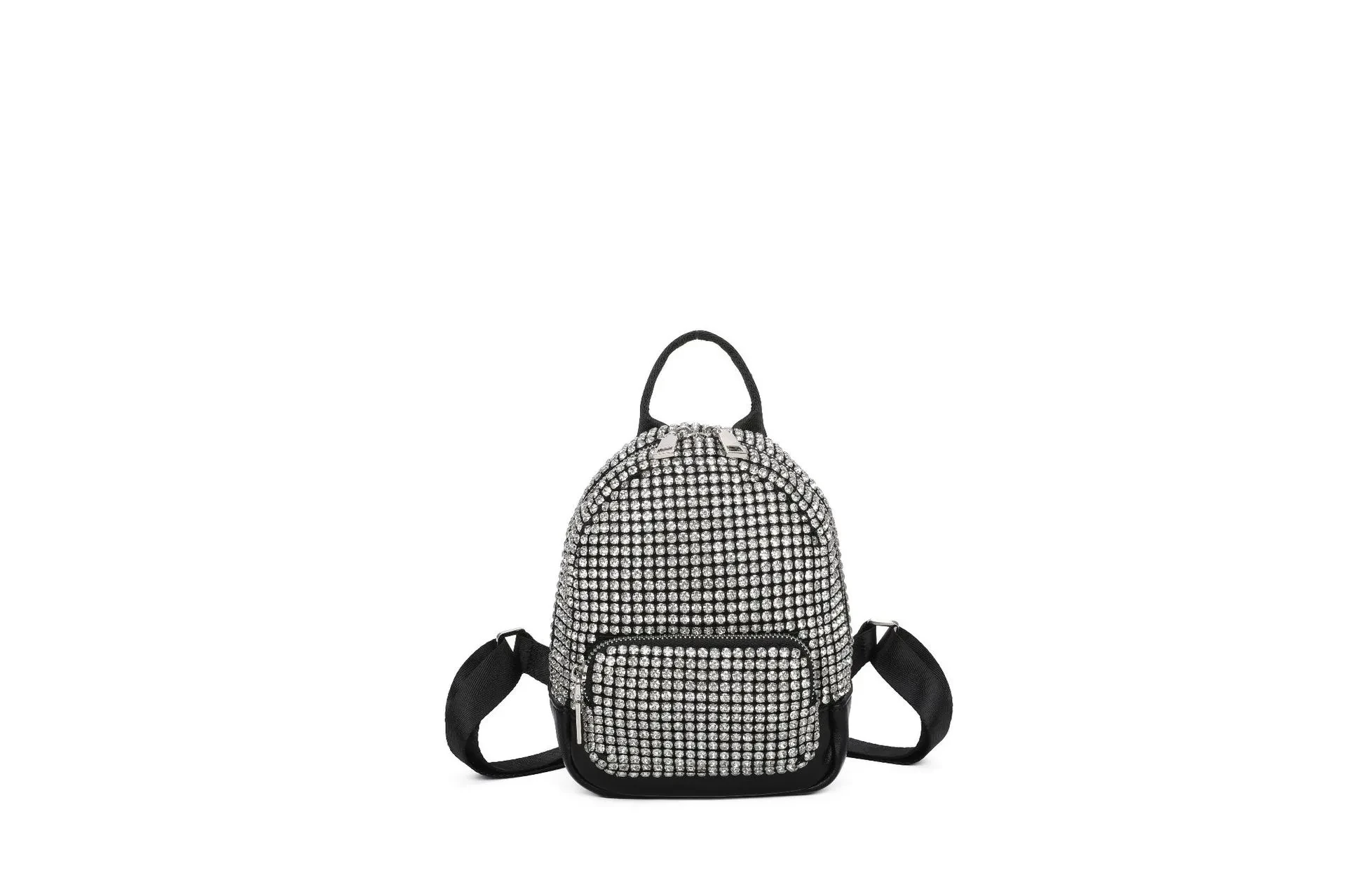 Women's Mini Diamond Rhinestone Crossbody Backpack