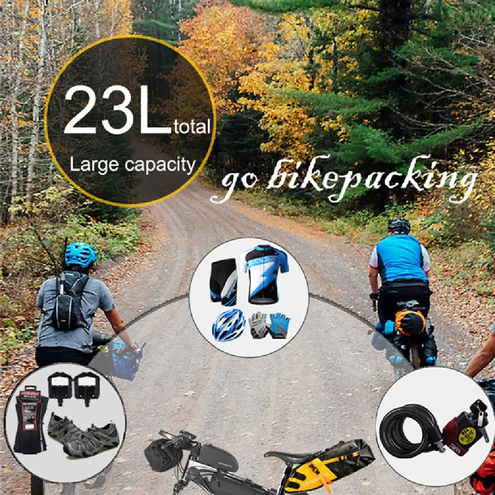 Waterproof Large Tail Package Large Capacity Car Package Highway Long-distance