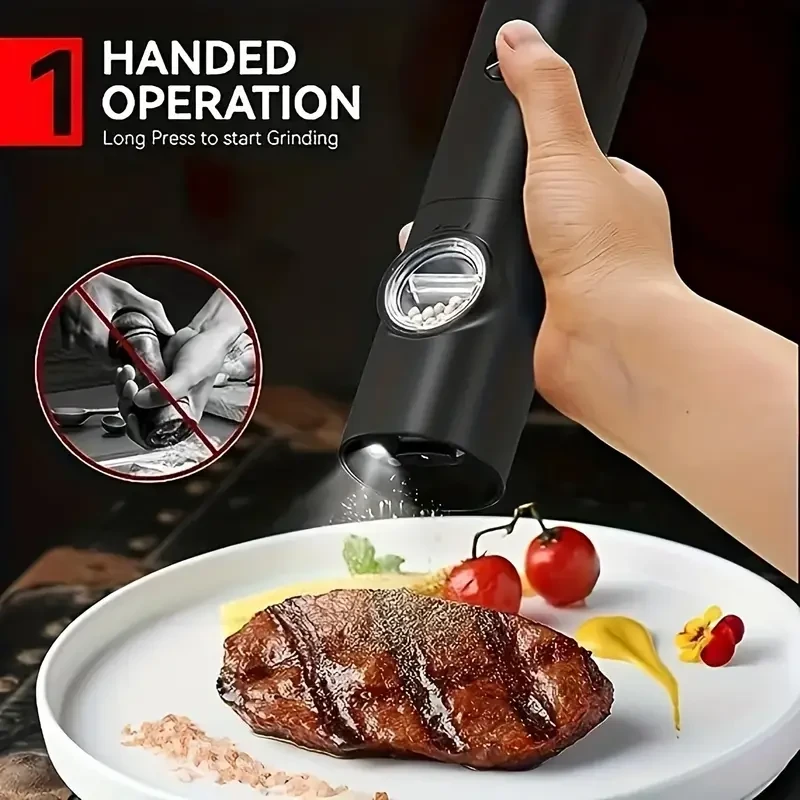 Electric Salt and Pepper Grinder Kit