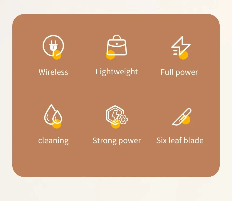 Kitchen Electric Juicer USB Charging Wireless Juices Blender