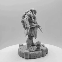 Anime Figure Warrior 1/24 Scale 88mm Resin Model Kit