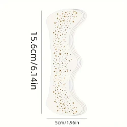 Makeup Patches - Golden - Face Glitter Makeup Speckles