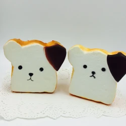 Simulation Toast Bread PU Decompression Toy