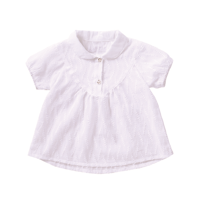 Shirt White Short Sleeve | 1y-4y