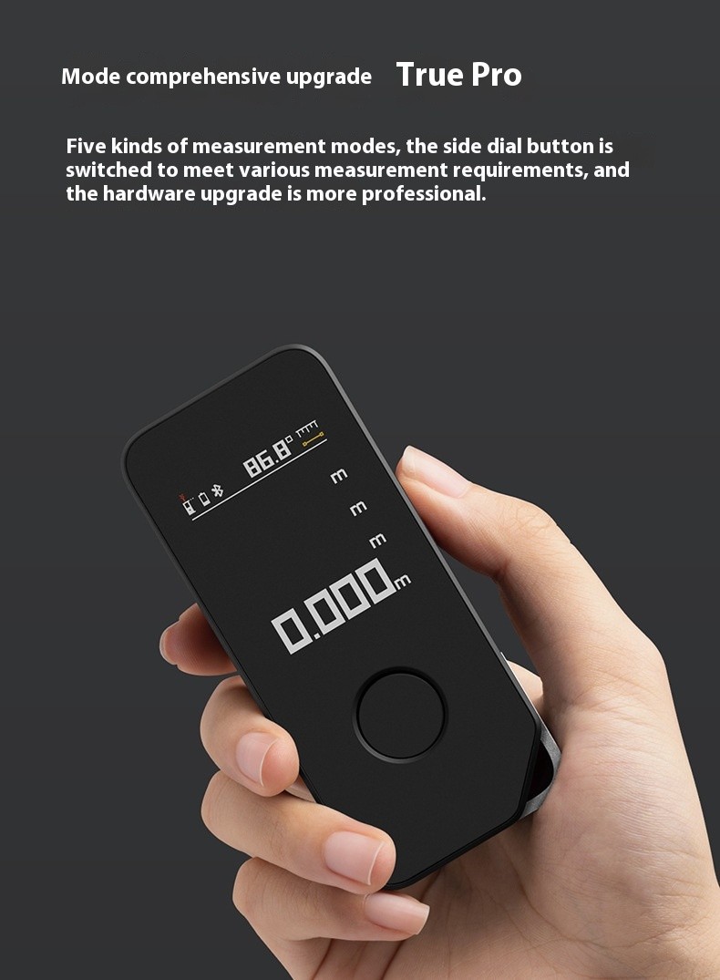 High Precision Electronic Ruler Handheld Infrared Smart Energy Room Mobile Phone Ranging Tool
