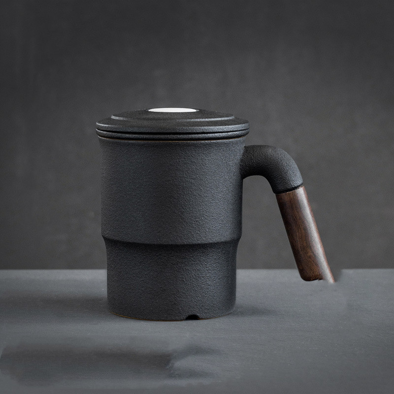 Ceramic Tea Cup With Lid Filter Office Tea Cup Custom Filter Tea Cup Tea Cup