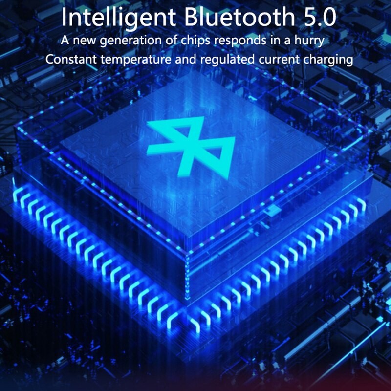 Car MP3 Player Bluetooth 5.0 FM Transmitter with Dual USB Fast Charger and Hands-Free Calling