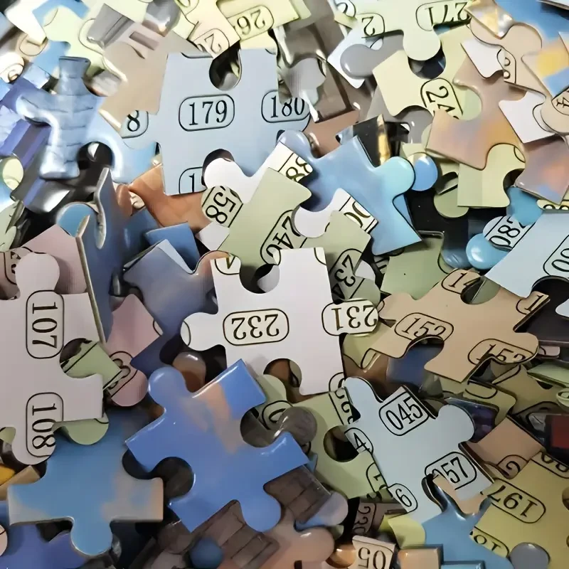 1000pcs Adult Oil Painting Puzzle Classic Artwork & Fun Family Game