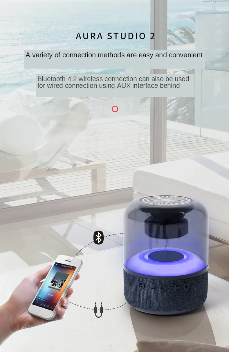 Aurora Glow Bluetooth Speaker