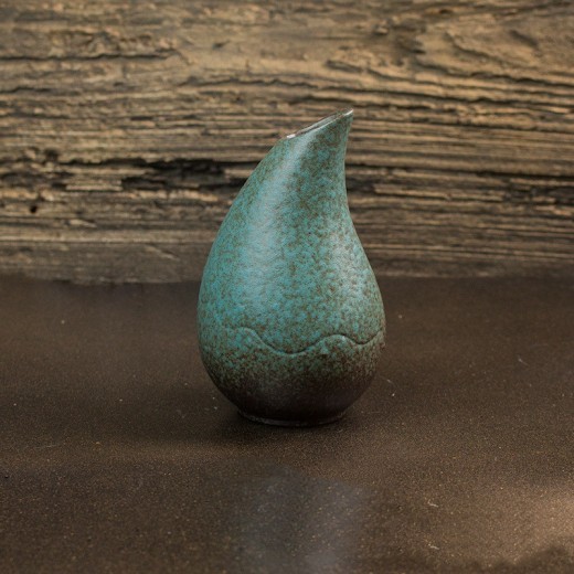 Water drop stoneware Japanese kiln color changing glaze vase
