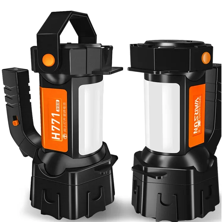 Multifunctional strong light portable lamp