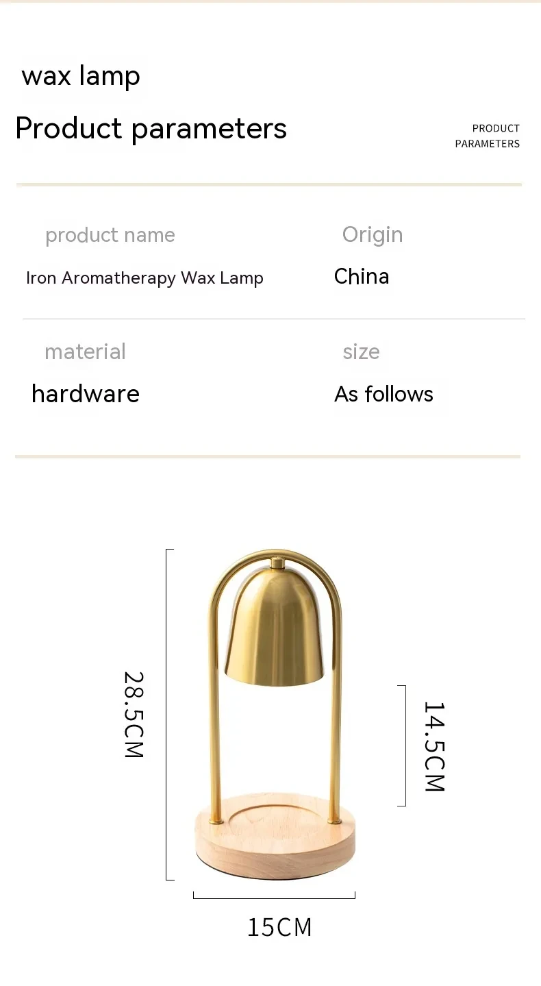 Bedroom Aromatherapy Melting Candle Lamp