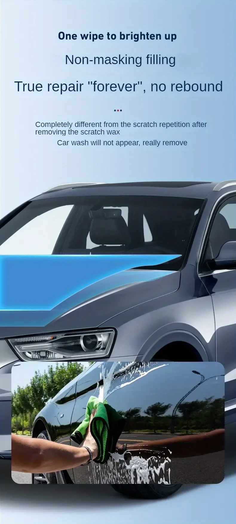 Car Scratch Wax and Swirl Remover Nano Shine Polish