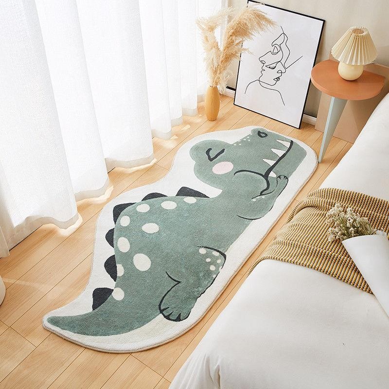Home Creative Bedroom Bedside Long Strip Carpet