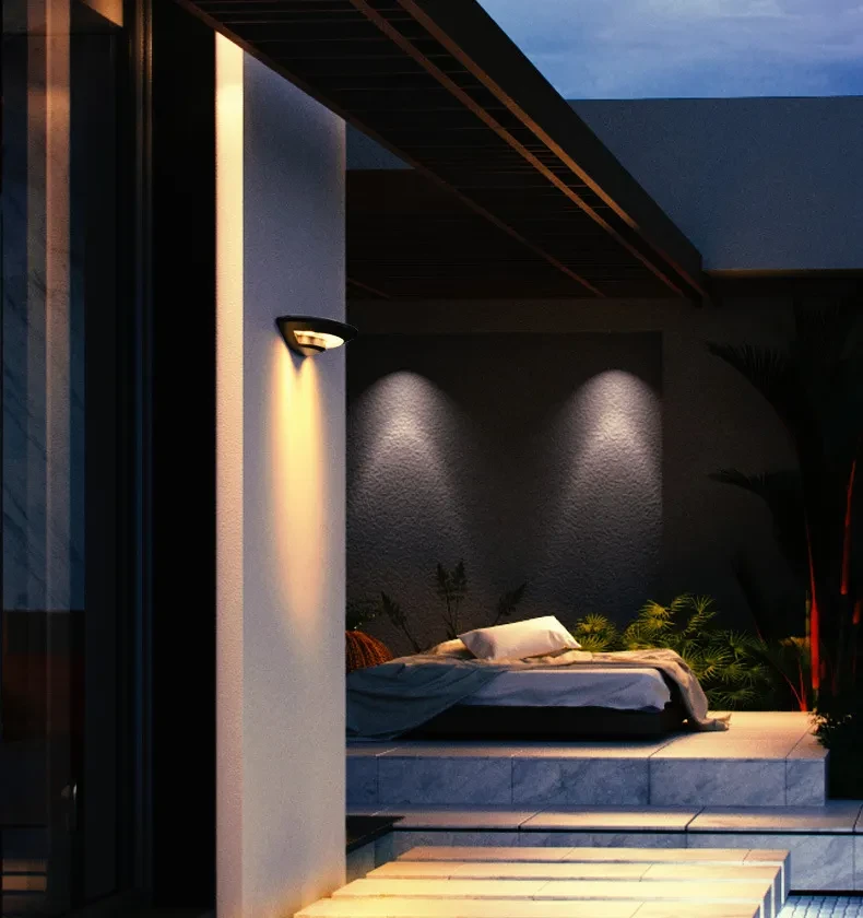 Simple Led Outdoor Wall Lamp Indoor Waterproof Courtyard